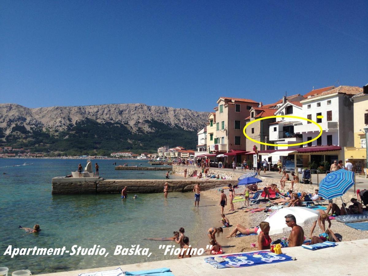 Baska Apartment-Studio Fiorino Екстериор снимка